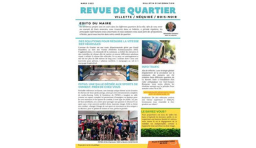 Revue de quartier – Villette / Néquidé / Bois-Noir – mars 2023