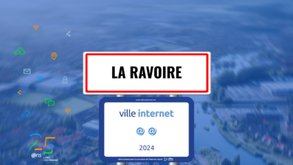 La Ville de La Ravoire récompensée et obient deux « @ »