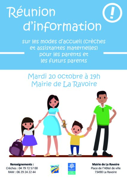 Réunion d’information sur les modes d’accueil