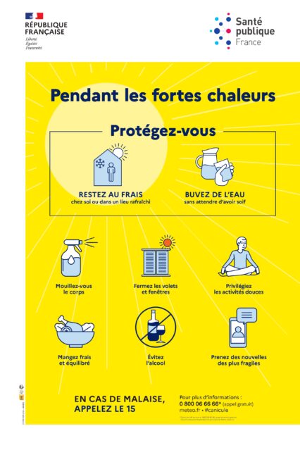 Fortes chaleurs : le CCAS se mobilise pour les personnes fragiles