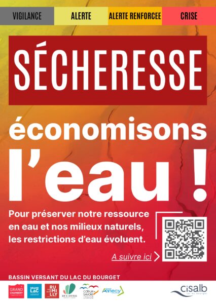 Sécheresse : de nouvelles restrictions en vigueur