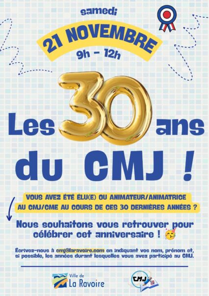 Le Conseil municipal des jeunes de La Ravoire fête ses 30 ans !