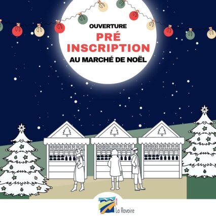 Artisans, créateurs, producteurs : rejoignez le marché de Noël !